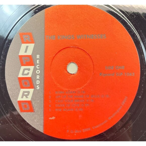 The King's Witnesses New Beginnings Vinyl LP Religious Christian Ripcord - Picture 2 of 6